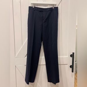 Banana Republic Navy Martin Fit Trousers, size 14.